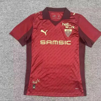 2026/2027 Stade Rennais Red Commemorative Edition  Jersey