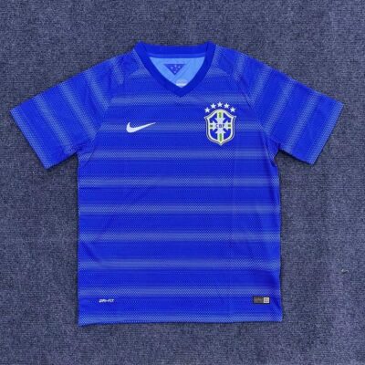 2014 World Cup Brazil away retro jersey