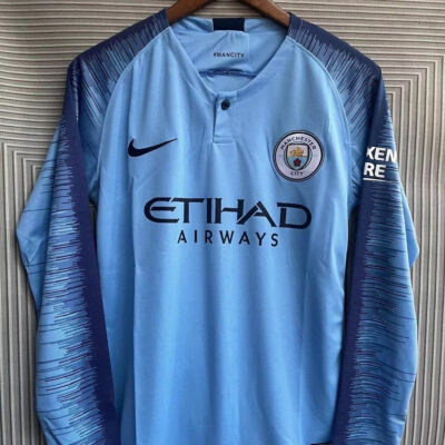 2018-2019 Manchester City home retro jersey
