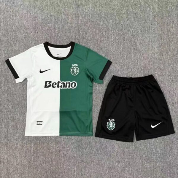 25-26 Sporting CP Athletic jerseys kids kit