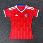 26/27 Chile home jersey short sleeved women's clothing