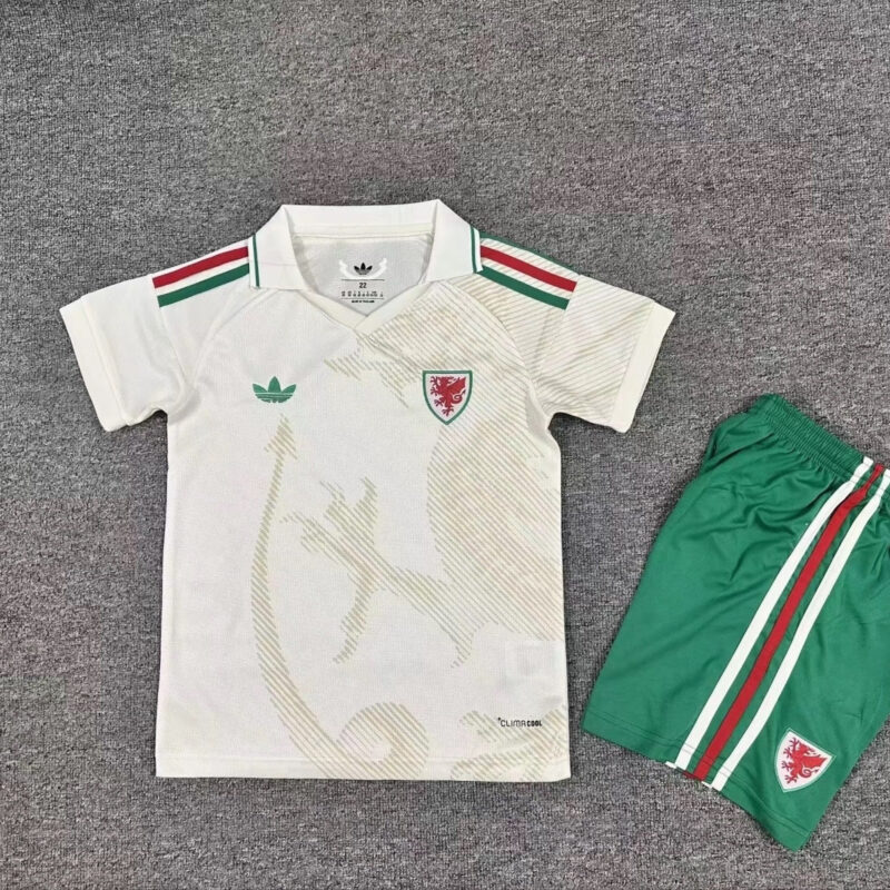 2026 Wales away kids kit jersey - Image 1