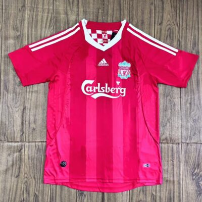 08/09 Liverpool home retro jersey
