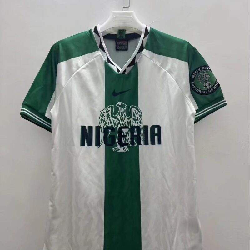bd0d47c6-561a-4ae4-a4f4-69d165f9a639 1996 Nigeria away retro jersey - Image 1