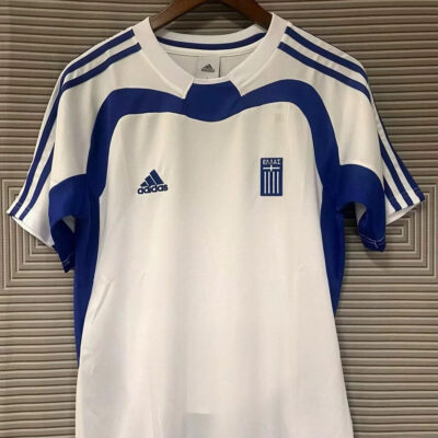2004 Greece away retro jersey