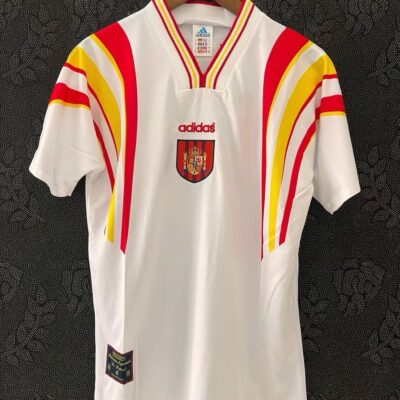 1996 Spain's  Third away game retro jersey