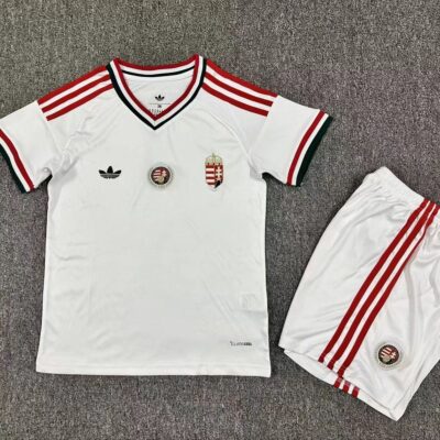 2026 Hungary away kids kit jersey