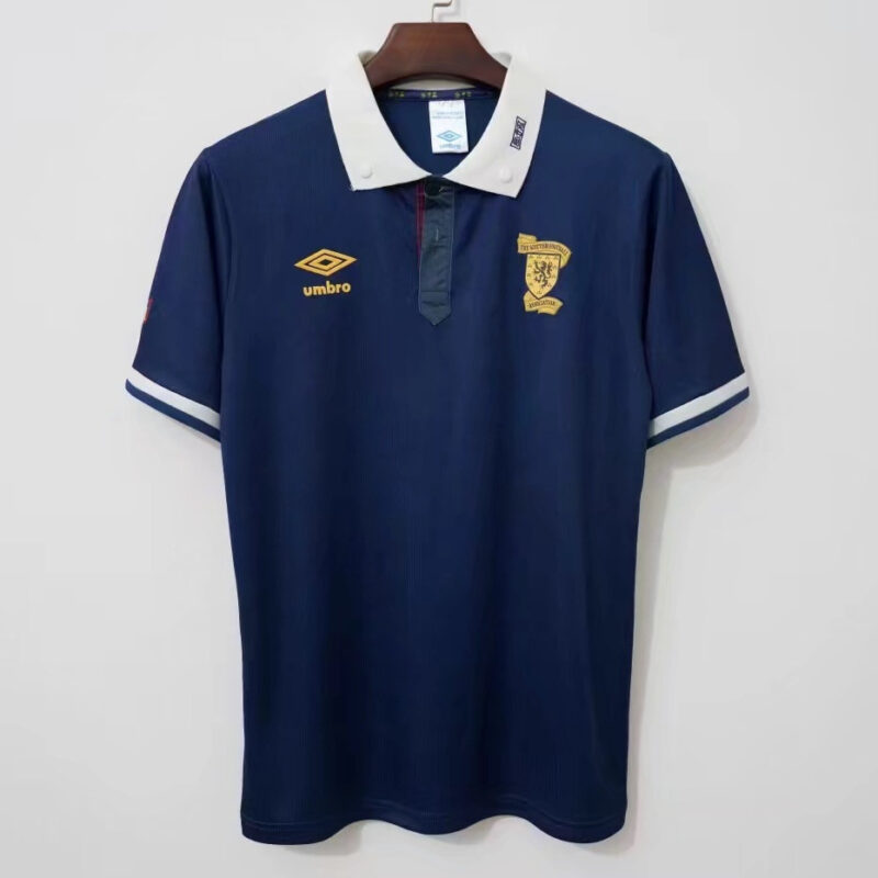 c617074f-7ef5-41fa-8416-526e46c2abfa 1988-91 Retro Scotland Home jersey - Image 1