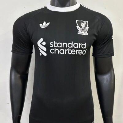 2025/2026 Player Liverpool goalkeeper black jersey