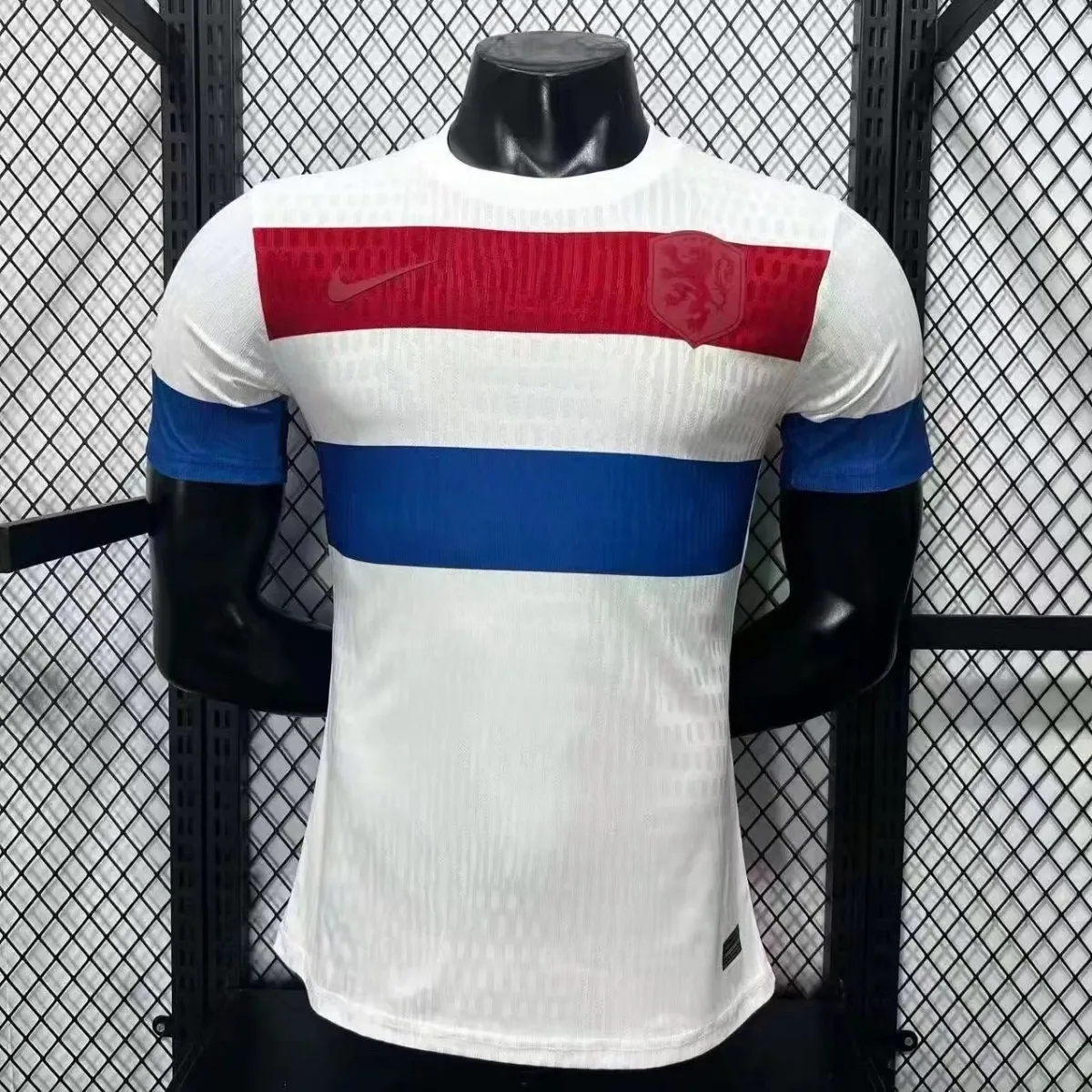 c7e6e539-cc3b-4804-890c-e0a0dfc3542e 26-27 Players' Customized Football jerseys, Netherlands away tops, training casual short sleeved sports team - Image 1