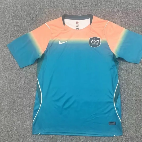 26-27 fans Australia away short sleeved jersey