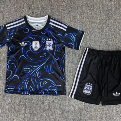 2026 Argentina away kids kit jersey
