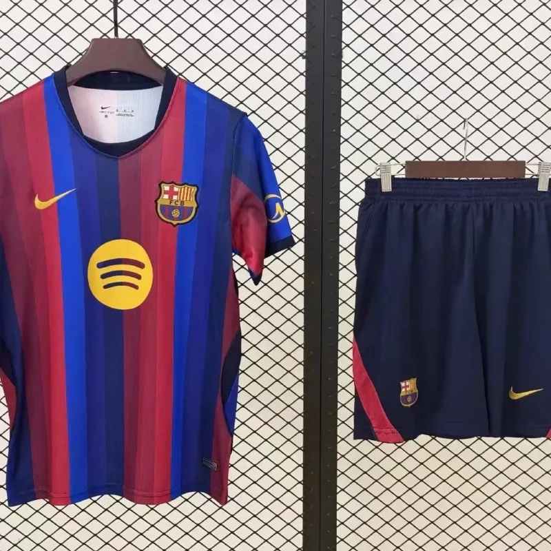 d6d90c44-ee80-47b5-a918-8ef4b7f032ba 2026/2027 Barcelona home adult kit jersey - Image 1