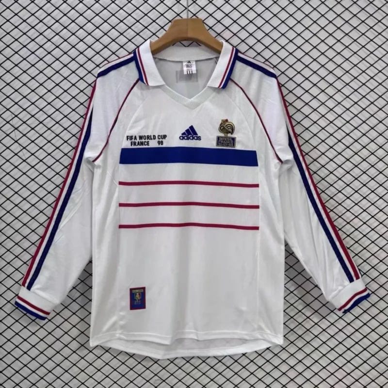 dd39d035-95b6-499f-9482-150322b7da5e 1998 France World Cup away retro jersey - Image 1