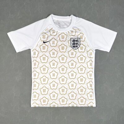 2026 England Lionesses '500th Game' Pre-Match Kit - White