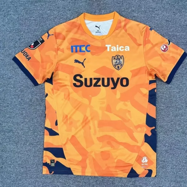 26-27 fan season Shimizu Japan Heartbeat League home jersey short sleeved