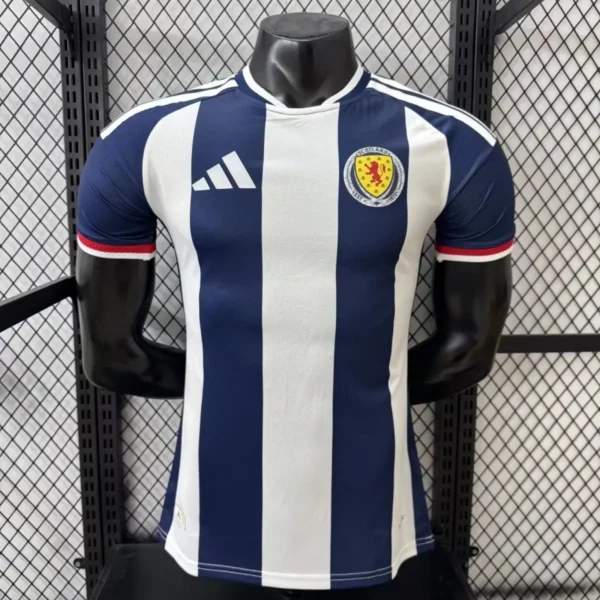 26-27 World Cup Scotland jerseys, home players, short sleeves
