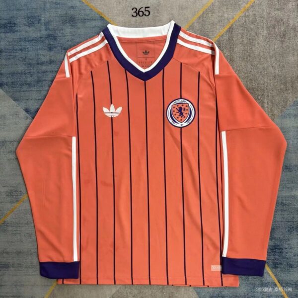 2026 Scotland World Cup away long sleeved jersey