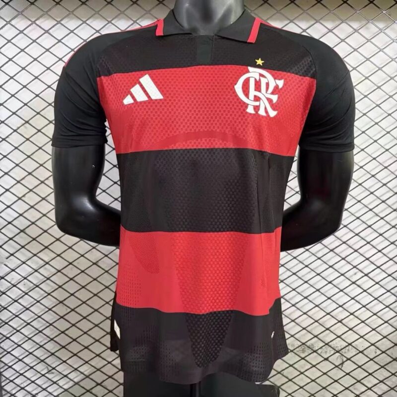 ecdbce37-bfca-434b-9ada-b933f4f8c3ef 2026/2027 Player Version CR Flamengo home jersey - Image 1