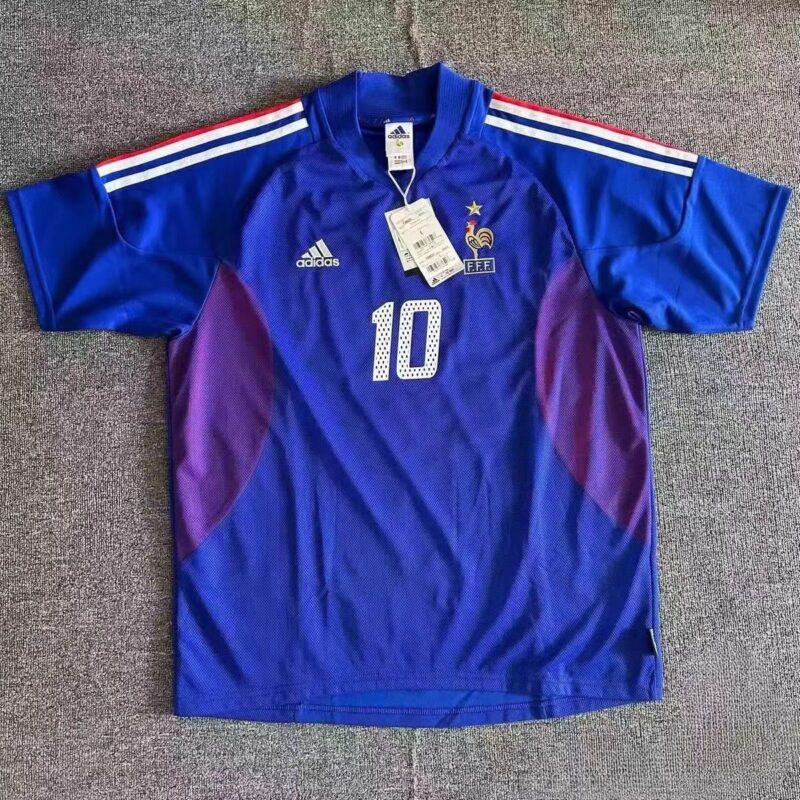 2002 France home retro jersey - Image 1