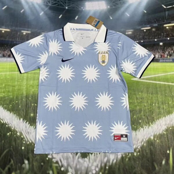 26-27 Uruguay home team kit and jersey