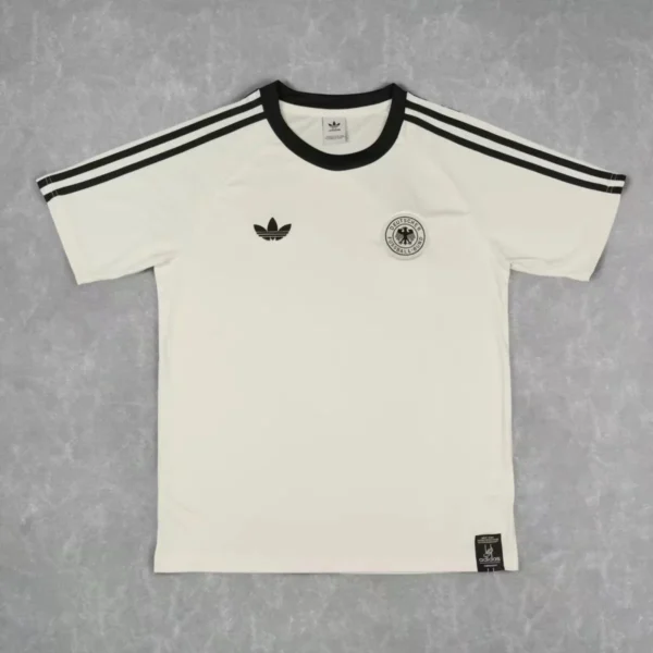 26-27 fans Germany beige short sleeved jersey