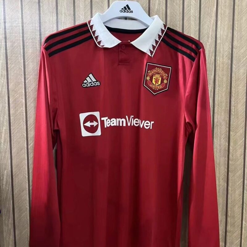 f2221bf4-4c8b-4f9f-8dfe-db801222547e 22-23 Manchester United home retro Rush jersey - Image 1