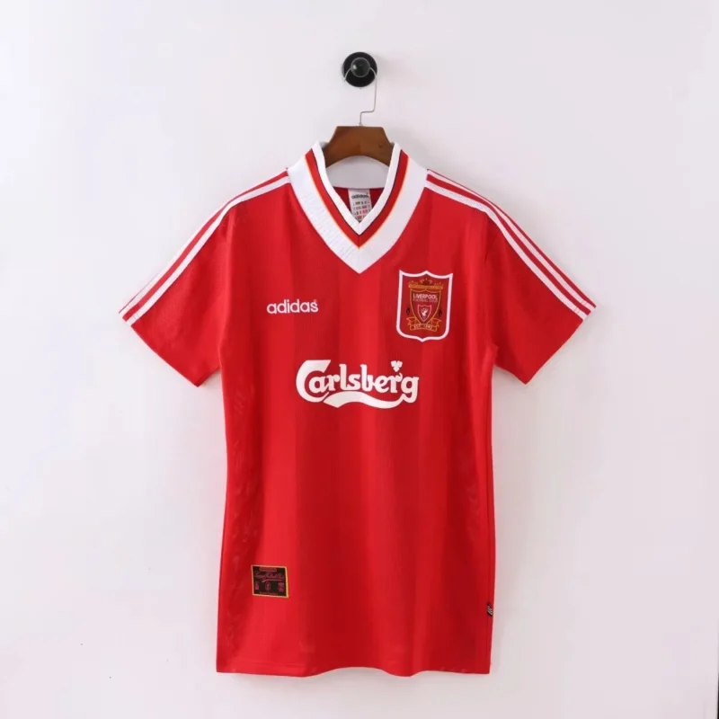f58a7b0e-d89b-4868-b37b-bdc94e25aa7c 95-96 Liverpool retro home jersey - Image 1