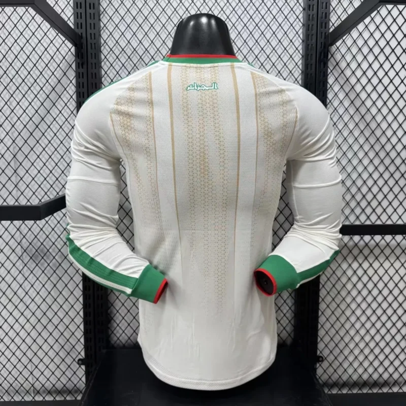 2026 Player Edition  Algeria Home long sleeves jersey - Image 2