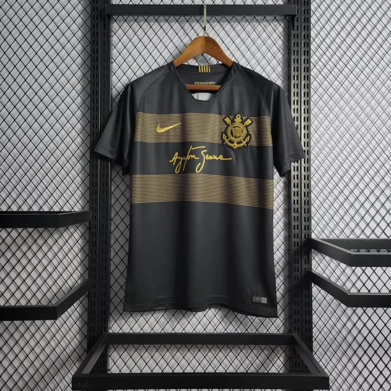 00171b6902f30afd6688c4d4c4f20ec9 2018/2019 retro Corinthians Third Away jersey - Image 1