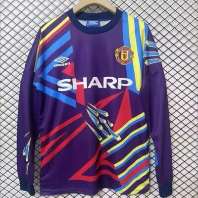 1992/1993 Retro Long Sleeve Manchester United Goalkeeper jersey