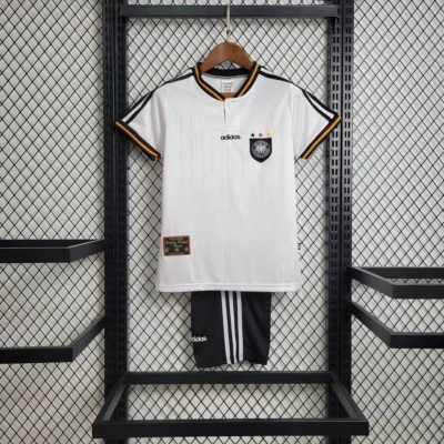 1996 Retro Germany Home kids kit jersey