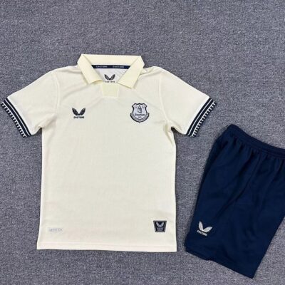 2025/2026 Everton Away kids kit jersey