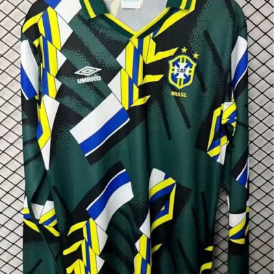 1994 Retro Long Sleeve Brazil Goalkeeper jersey