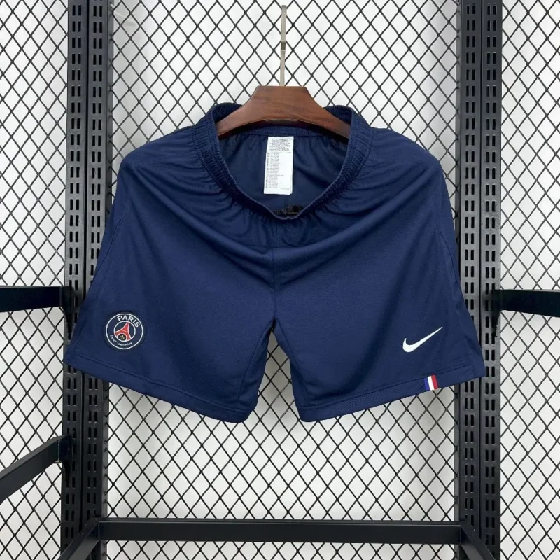 0be3822f0d5272df74b2b78f76221d7a 2025/2026 Paris Saint-Germain Home Shorts - Image 1