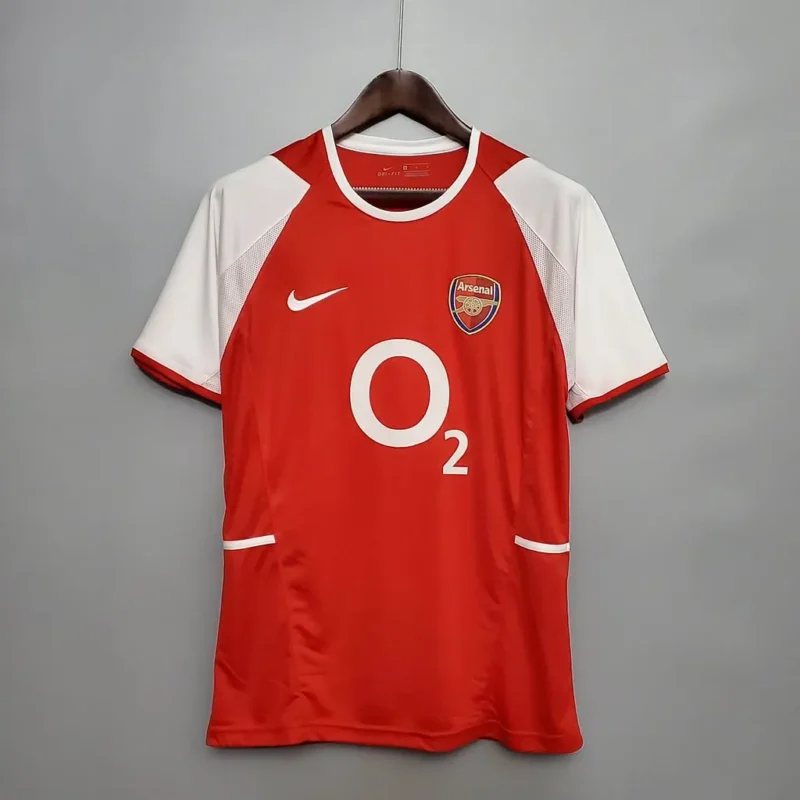 0dc6d3ce35a9b22cfd19162146030380 2002/2004 Retro Arsenal Home jersey - Image 1