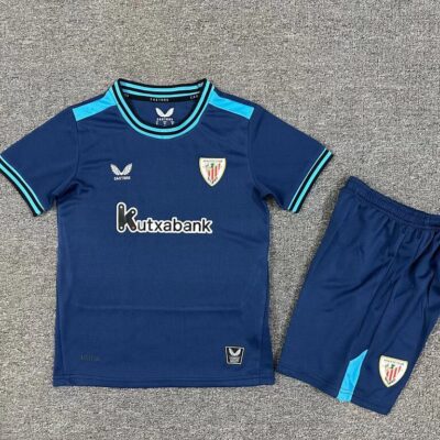 2025/2026 Athletic Bilbao Away kids kit jersey