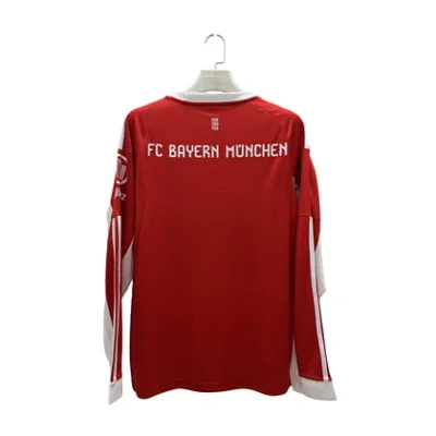 2025/2026 Long Sleeve Bayern Munchen Home jersey - Image 2