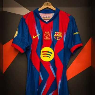 2025/2026 Barcelona Fourth Away Super Cup jersey