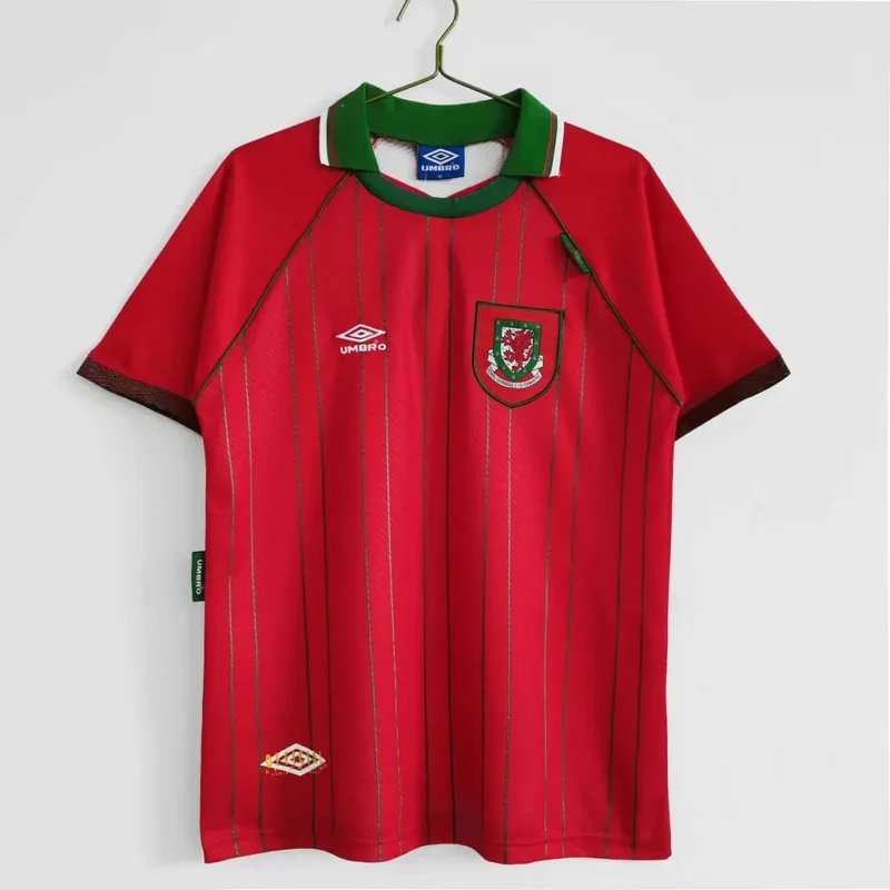 152d662913cf128be2e8e199bc633a99 1994/1996 Retro Wales Home jersey - Image 1