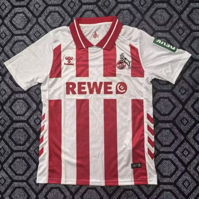 1a91594d-48ef-4151-9f49-26a53a706788 2025/2026 Cologne home jersey - Image 1