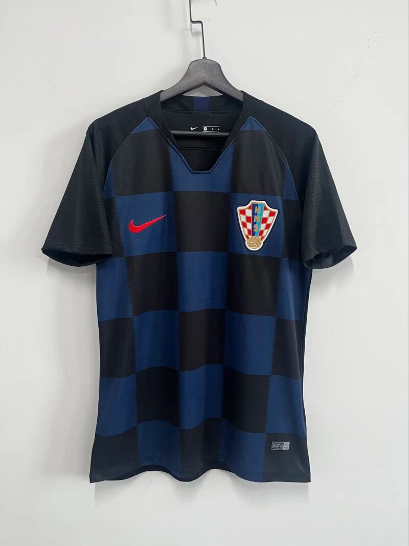 2018 Retro Croatia Away jersey - Image 1