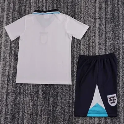 1996 Retro England Home kids kit jersey - Image 2