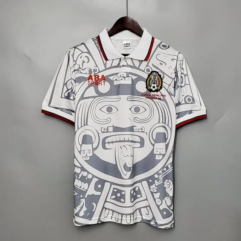 1df61759a64286c81b67da56d4a422a2 1998 Retro Mexico Away jersey - Image 1