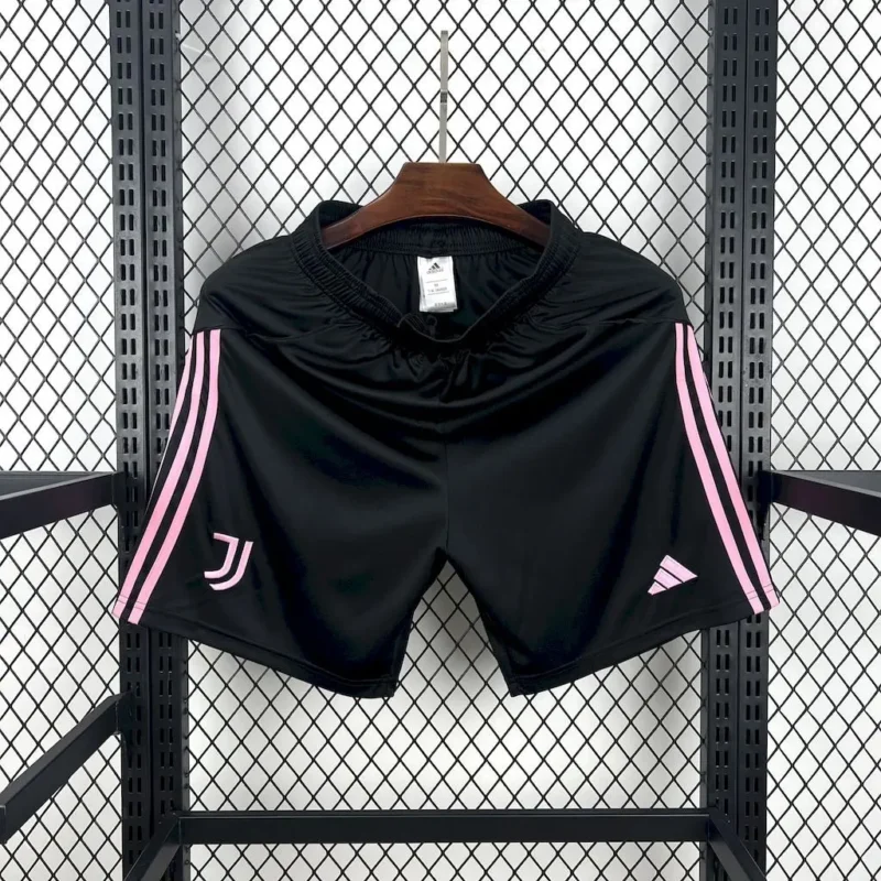 1e1eac6e70afc1d11c7ed4be9982eada 2025/2026 Juventus Home Black Shorts - Image 1