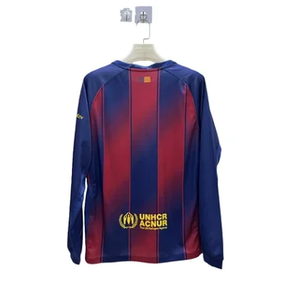 2025/2026 Long Sleeve Barcelona Home jersey - Image 2