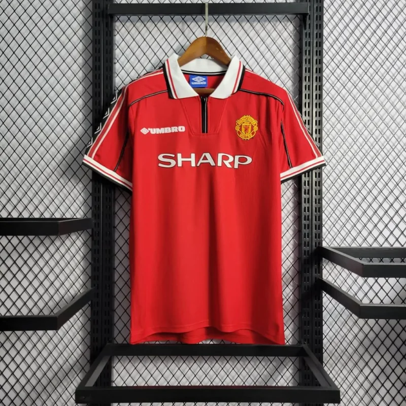 1998/1999 Retro Manchester United Home jersey - Image 1