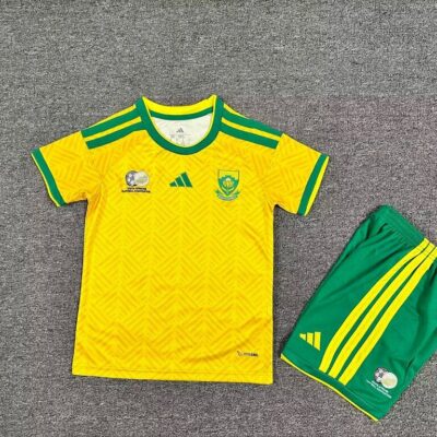 2026 South Africa Home kids kit jersey
