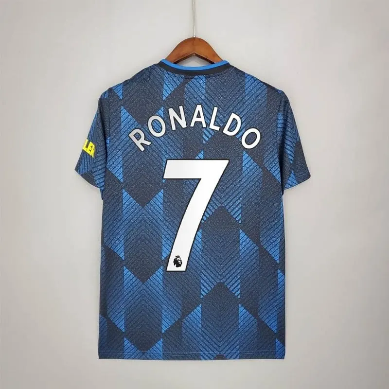 26bcb72caea9e4ea86c5374a33620d60 Retro RONALDO #7 Manchester United Epl Third Away jersey - Image 1