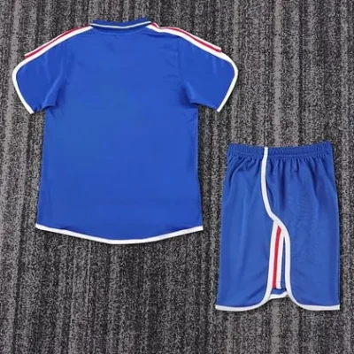 2000 Retro France Home kids kit jersey - Image 2